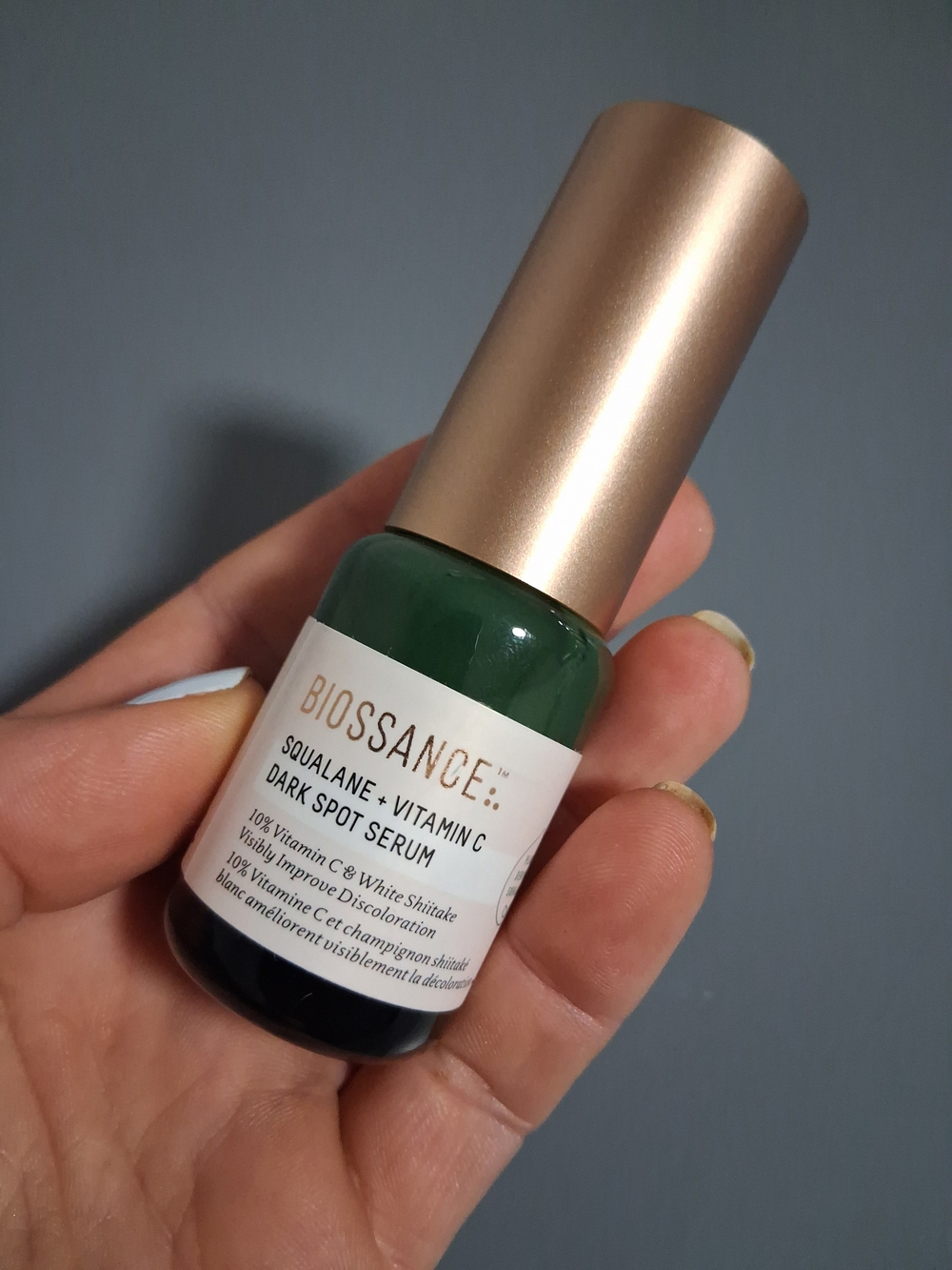 Biossance Squalane + Vitamin C Fark Spot Serum